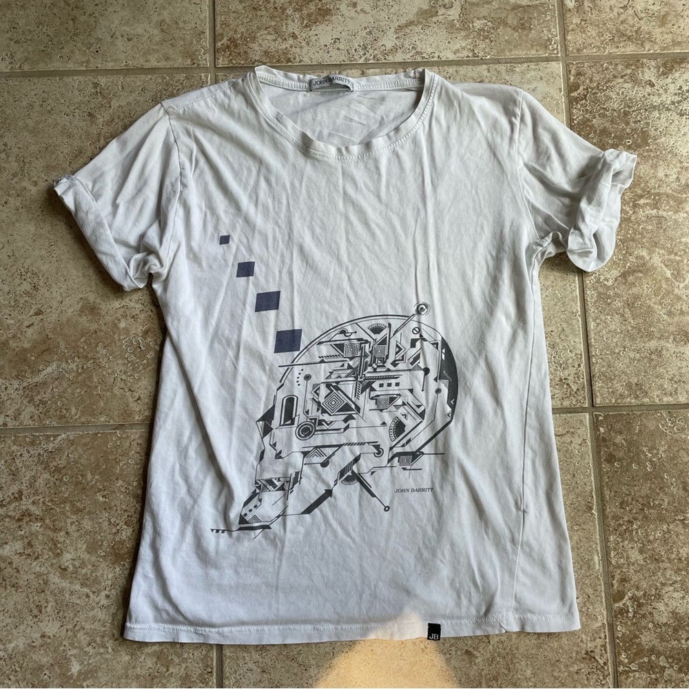 John Barritt Skull Tshirt